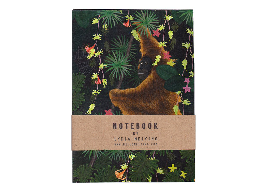 Mini notesbog - Jungle Orangutan